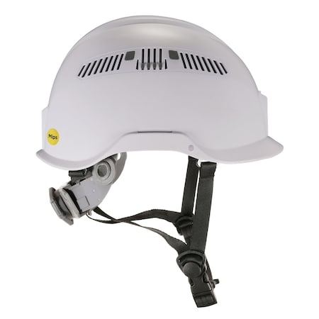 White Safety Helmet + MIPS Technology MPN:8975-MIPS