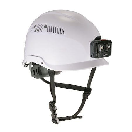 Type II Safety Helmet LED Light Class C, White MPN:8977-LED