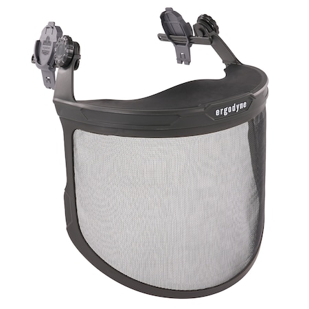 Gray Mesh Face Shield for Hard Hat & Safety Helmet MPN:8989