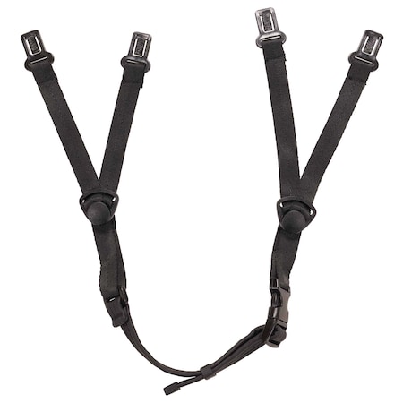 Black Safety Helmet Replacement Chin Strap MPN:8992