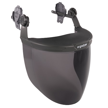 Smoke Lens Gray Hard Hat Face Shield for Cap-Style & Safety Helmet MPN:8994
