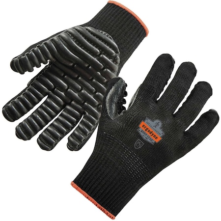Black L Certified Lightweight Anti-Vibration Gloves, PR MPN:9003