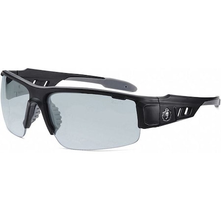 DAGR-AF, Safety Glasses, Anti-Fog, Indoor/Outdoor Lens, Matte Black Frame, Half-Frame MPN:DAGR-AF