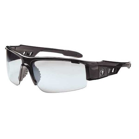 DAGR-AF, Safety Glasses, Anti-Fog, Indoor/Outdoor Lens, Black Frame, Half-Frame MPN:DAGR-AF