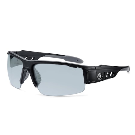 DAGR-AFAS, Safety Glasses, Anti-Scratch & Fog-Off+, Indoor/Outdoor Lens, Matte Black Frame Frame MPN:DAGR-AFAS