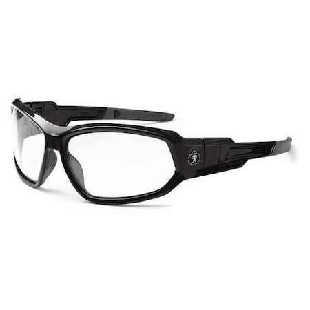 LOKI, Safety Glasses, Anti-Fog, Clear Lens, Black Frame, Full-Frame MPN:LOKI-AF