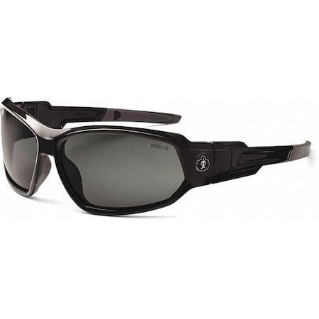 LOKI, Safety Glasses, Anti-Fog, Smoke Lens, Black Frame, Full-Frame MPN:LOKI-AF