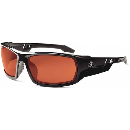 Odin, Safety Glasses Anti-Scratch, Copper Lens, Full-Frame, Traditional MPN:ODIN