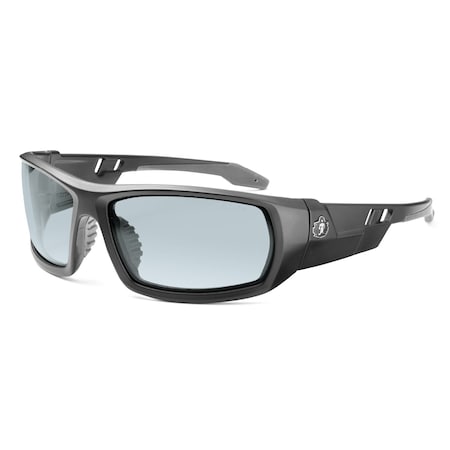 ODIN, Safety Glasses, Anti-Scratch & Fog-Off+, Indoor/Outdoor Lens, Matte Black Frame Frame MPN:ODIN-AFAS