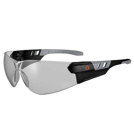 SAGA, Safety Glasses, Anti-Fog, Indoor/Outdoor Lens, Matte Black Frame, Frameless MPN:SAGA-AF