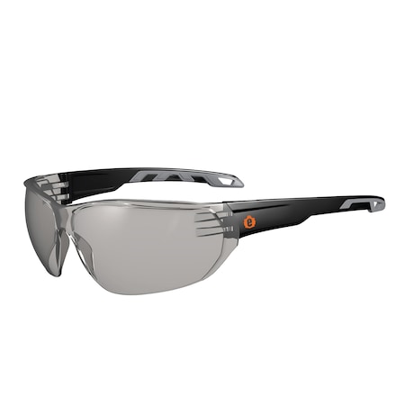 VALI, Safety Glasses, Anti-Fog, Indoor/Outdoor Lens, Matte Black Frame Frame, Frameless MPN:VALI-AFAS