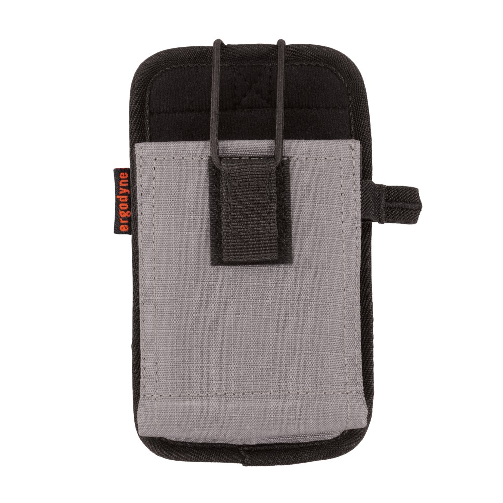 Ergodyne Squids 5544 Phone Style Scanner Holster With Belt Clip/Loop, Large, 7in, Black MPN:19187
