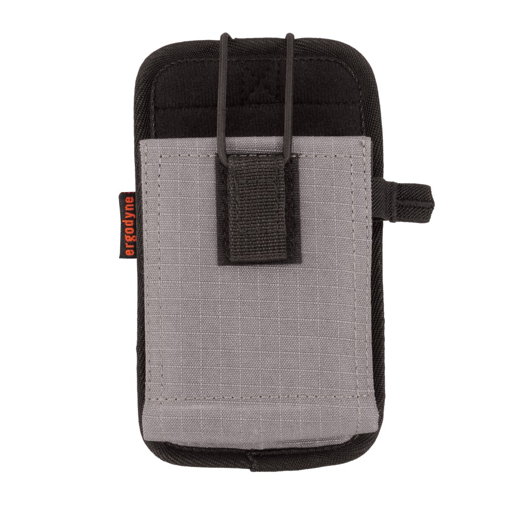 Ergodyne Squids 5542 Phone Style Scanner Holster With Belt Loop, Large, 7in, Black MPN:19192