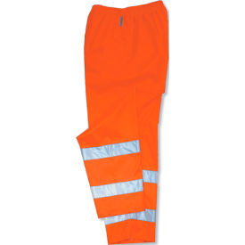 Ergodyne® GloWear® 8915 Class E Rain Pants Orange 3XL 24417