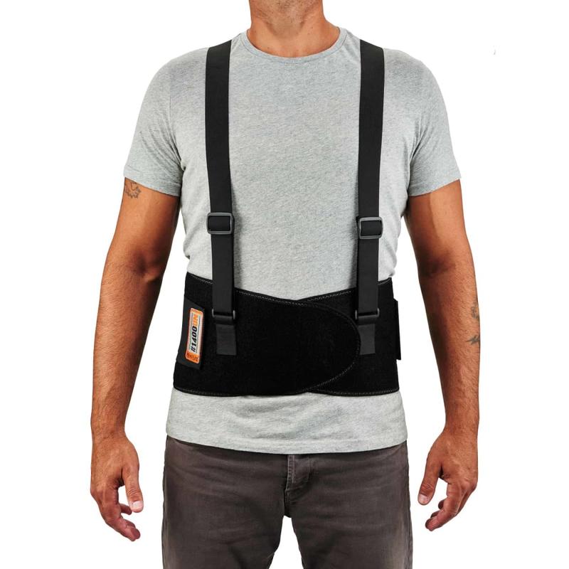 Ergodyne ProFlex 1400UN Spandex Back Support, Universal Size, Black MPN:11400