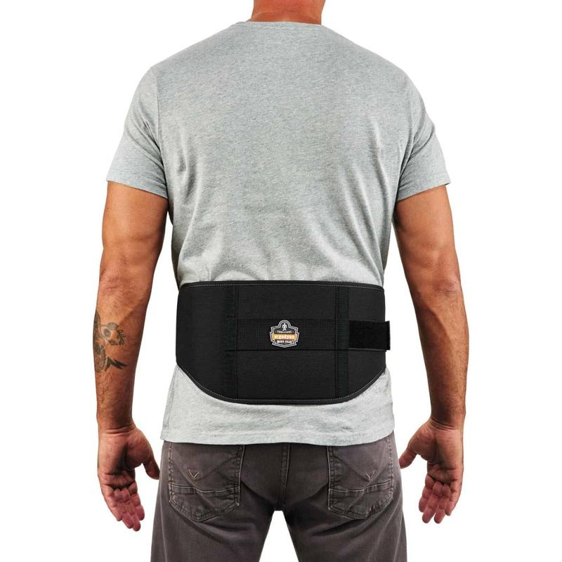 Ergodyne ProFlex 1500 Weight Lifters-Style Back Support Brace, XX-Large, Black MPN:11475