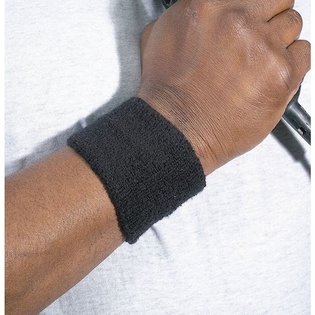 Chill-Its 6500 Wrist Sweatband Onesize Black MPN:12402