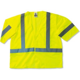 Glowear 8310HL Class 3 Economy Vest Lime 4XL/5XL MPN:22029