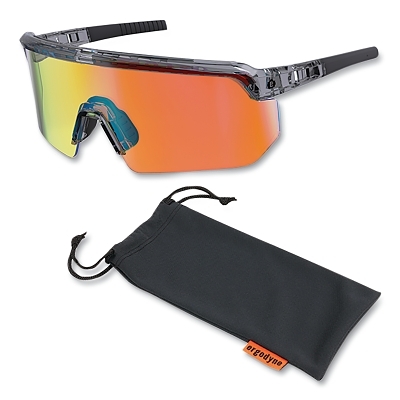 Clear Smoke Frm Org Mirror Lens Sfty Gls MPN:55013