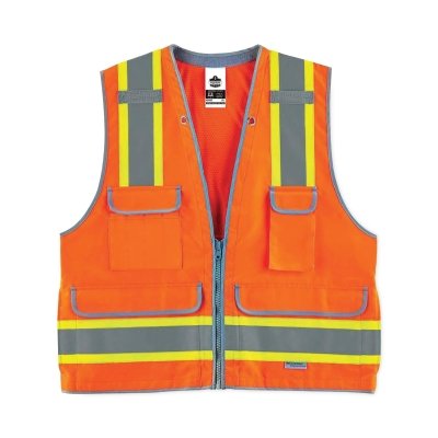 Glowear 8254HDZ Class 2HD Surveyors Vest Orange MPN:21457