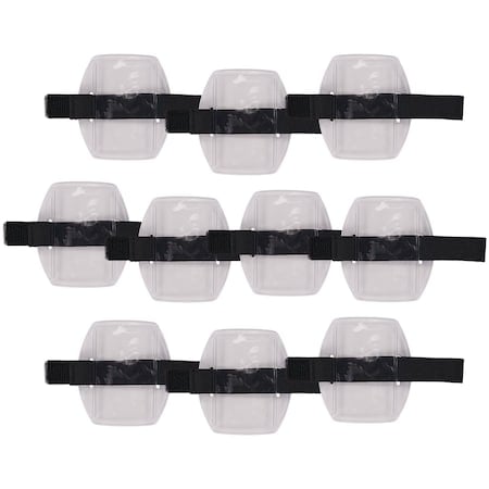 3386 Black Arm Band ID Badge Holder, 10PK MPN:3386PK10