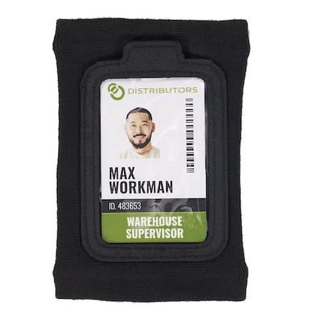 Black Wrist ID Badge Holder MPN:3388