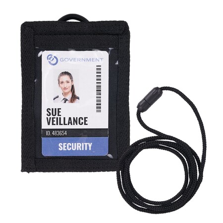 Black Wallet ID Badge Holder MPN:3389