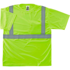 Ergodyne® GloWear 8289 Hi-Vis T-Shirt Class 2 XS Lime 21501