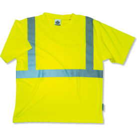 Ergodyne® GloWear® 8289 Class 2 Economy T-Shirt Lime XL 21505