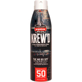 Ergodyne® 6353 KREW'D™ SPF 50 Sunscreen Spray 5.5oz 16633