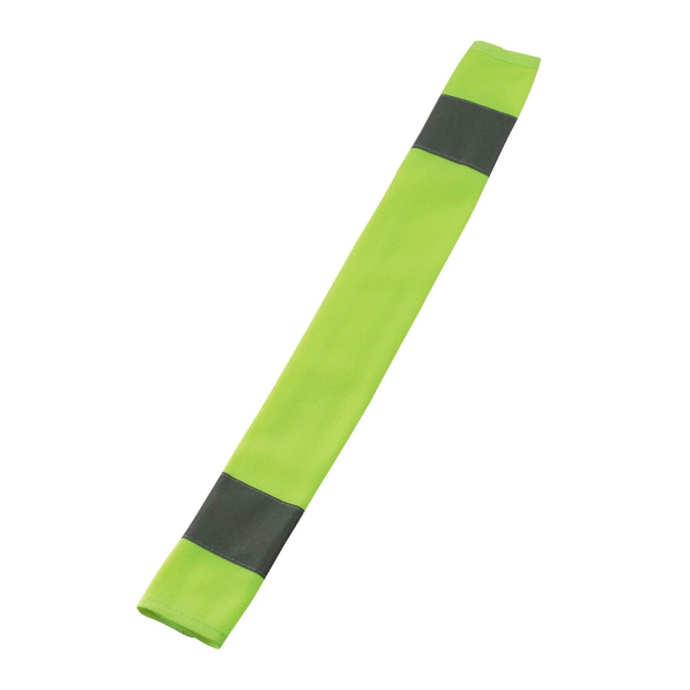 Ergodyne GloWear 8004 High-Visibility Seat Belt Cover, 18in x 3in, Lime MPN:29043