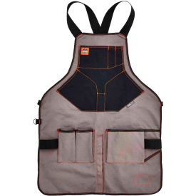 Ergodyne Arsenal® 5705 Canvas Tool Apron Extended Length Gray 13696