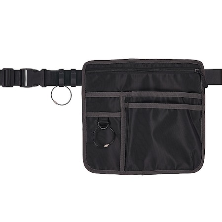 Pouch, Tool Pouch, Black, Mesh, 5 Pockets MPN:5716