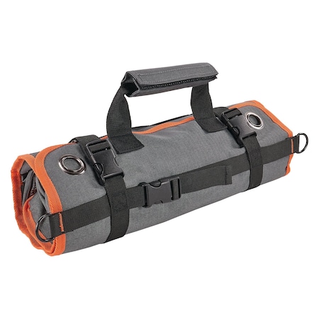 Tool Roll-Up, Gray, Polyester MPN:5874