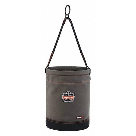 Bucket, Gray, Canvas MPN:5960