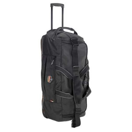 Duffel Bag, Black, Polyester, 5 Pockets MPN:GB5120