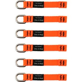 Ergodyne Squids® 3700-BULK Web Tool TailsMedium Orange 2lb 60 Pack 19704-BULK