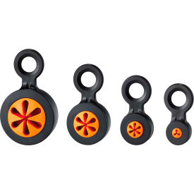 Ergodyne Squids® Slips® 3740 Hand Tool Trap Black/Orange Variety 4 Pack 19744