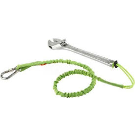 Ergodyne® Squids® Stainless Steel Single Carabiner 15 lbs. Extended Lime 19017 19017 - Pkg Qty 6