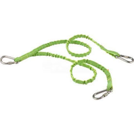 Ergodyne® Squids® Twin Leg Stainless Steel Triple Carabiner 15 lbs. Standard Lime 19083 19083