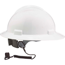Ergodyne® Squids® 3158 Coil Hard Hat Lanyard with Clamp Black 13