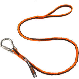 Ergodyne® 3101F(X) Squids® Standard Tool Lanyard Single Carabiner With Loop Orange/Gray 19803