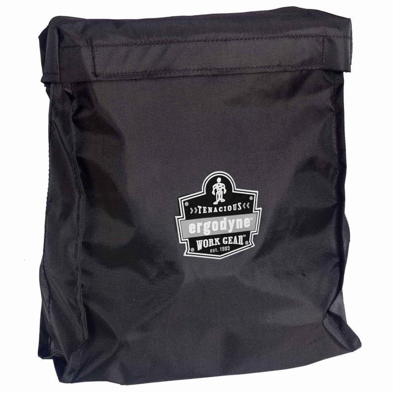 Ergodyne Arsenal 5183 Full-Mask Respirator Bag, 10inH x 4-1/2inW x 9-1/2inD, Black MPN:13183