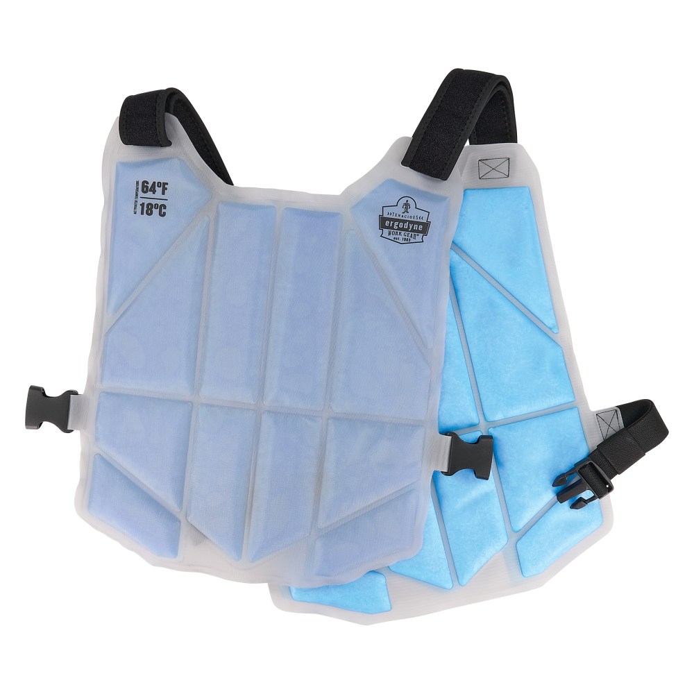 Ergodyne Chill-Its 6210 Phase Change Cooling Ice Vest, One Size, Blue MPN:12222