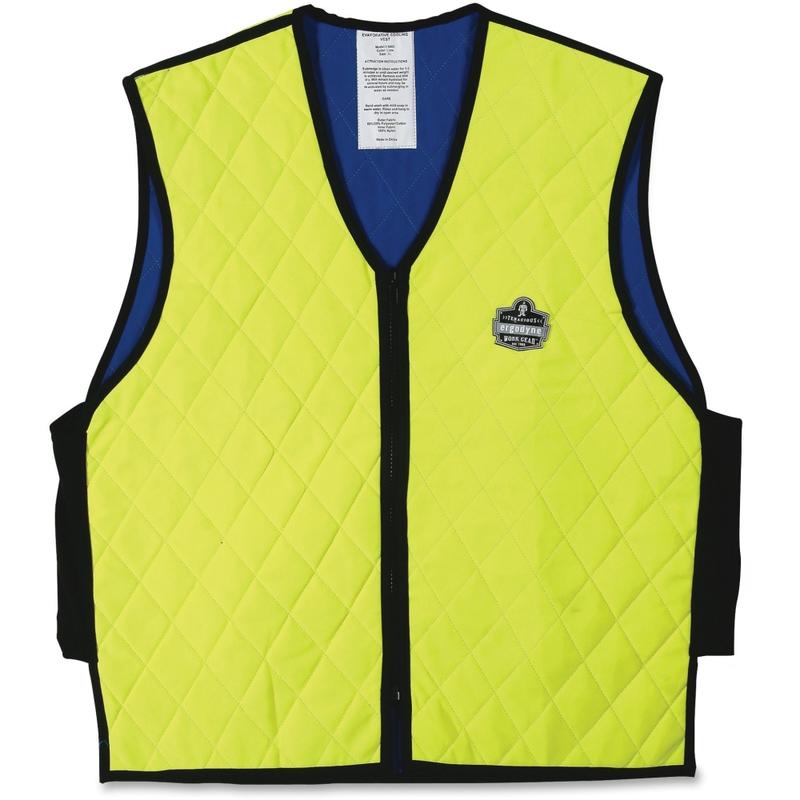 Ergodyne Chill-Its Evaporative Cooling Vest, XX-Large, Lime MPN:12536