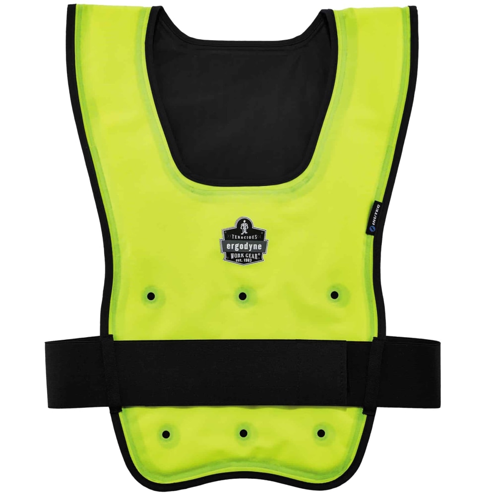 Ergodyne Chill-Its Evaporative Cooling Vest, Economy, Large/X-Large, Lime, 6667 MPN:12685