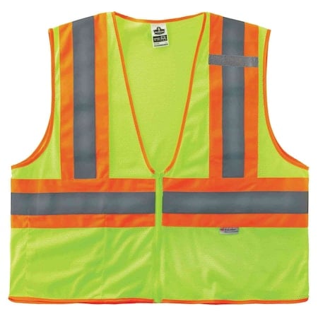Lime Two-Tone Vest Meshzipper MPN:21327