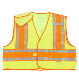 Glowear 8245 Public Safety Vest Lime 2XL/3XL MPN:23397