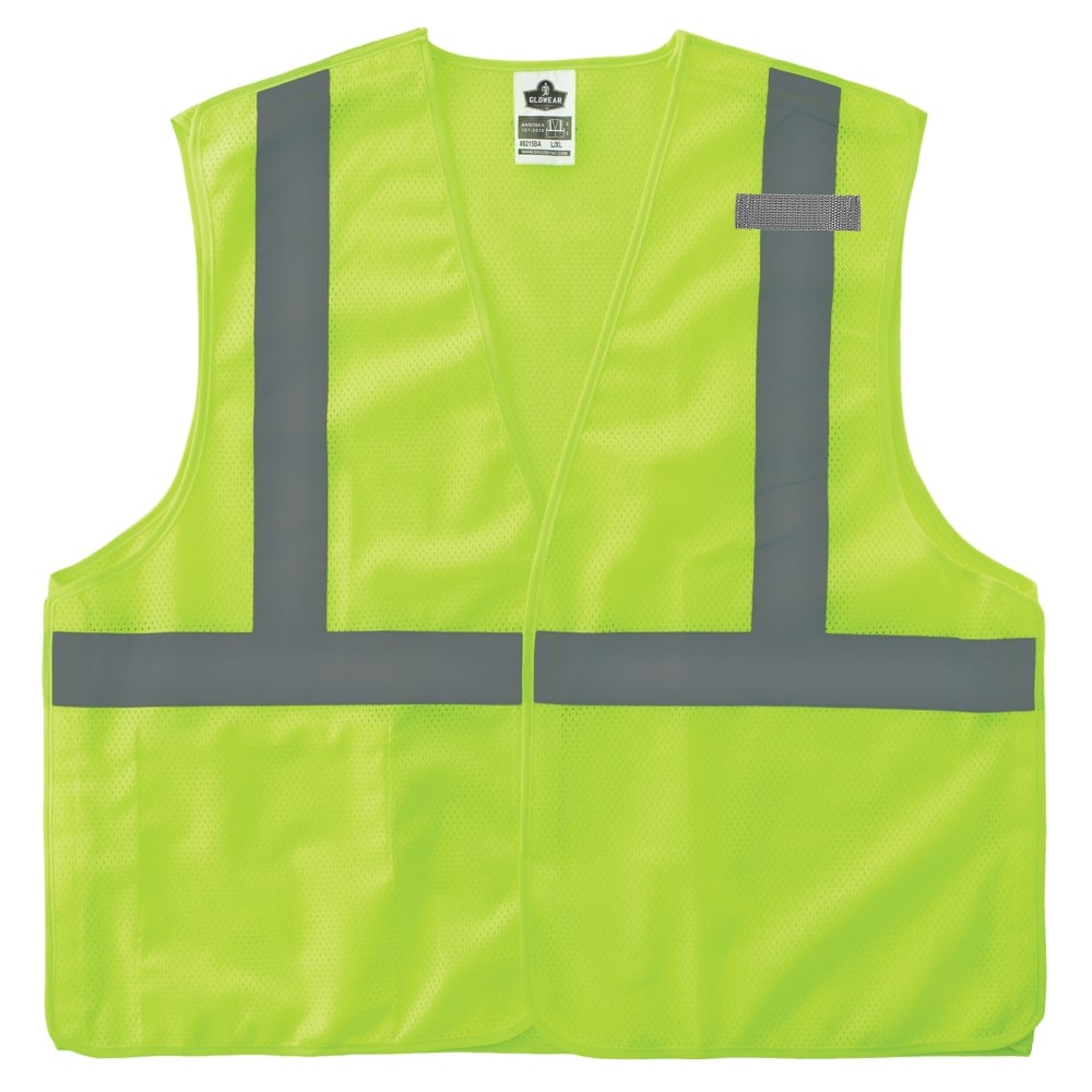 Ergodyne GloWear Breakaway Mesh Hi-Vis Type-R Class 2 Safety Vest, Small, Lime MPN:24542