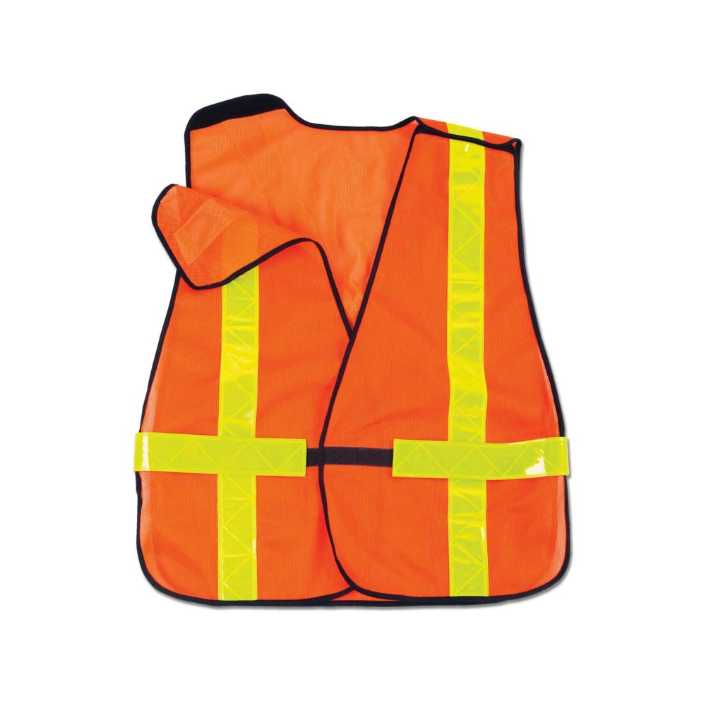 Ergodyne GloWear Safety Vest, Non-Certified X-Back 8080BAX, Orange MPN:26030